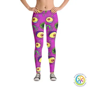 Scary Cute Monster Leggings