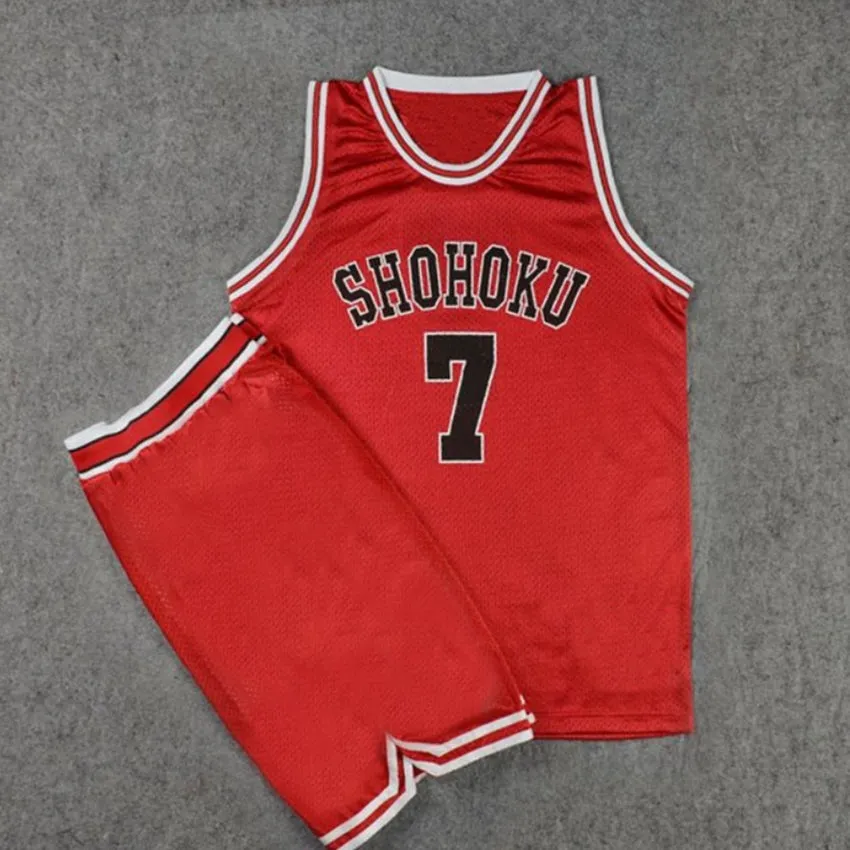 Slam Dunk Shohoku High School Kids Adult Costume Basketball Jersey Uniform