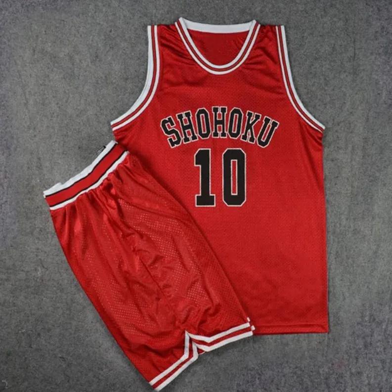 Slam Dunk Shohoku High School Kids Adult Costume Basketball Jersey Uniform