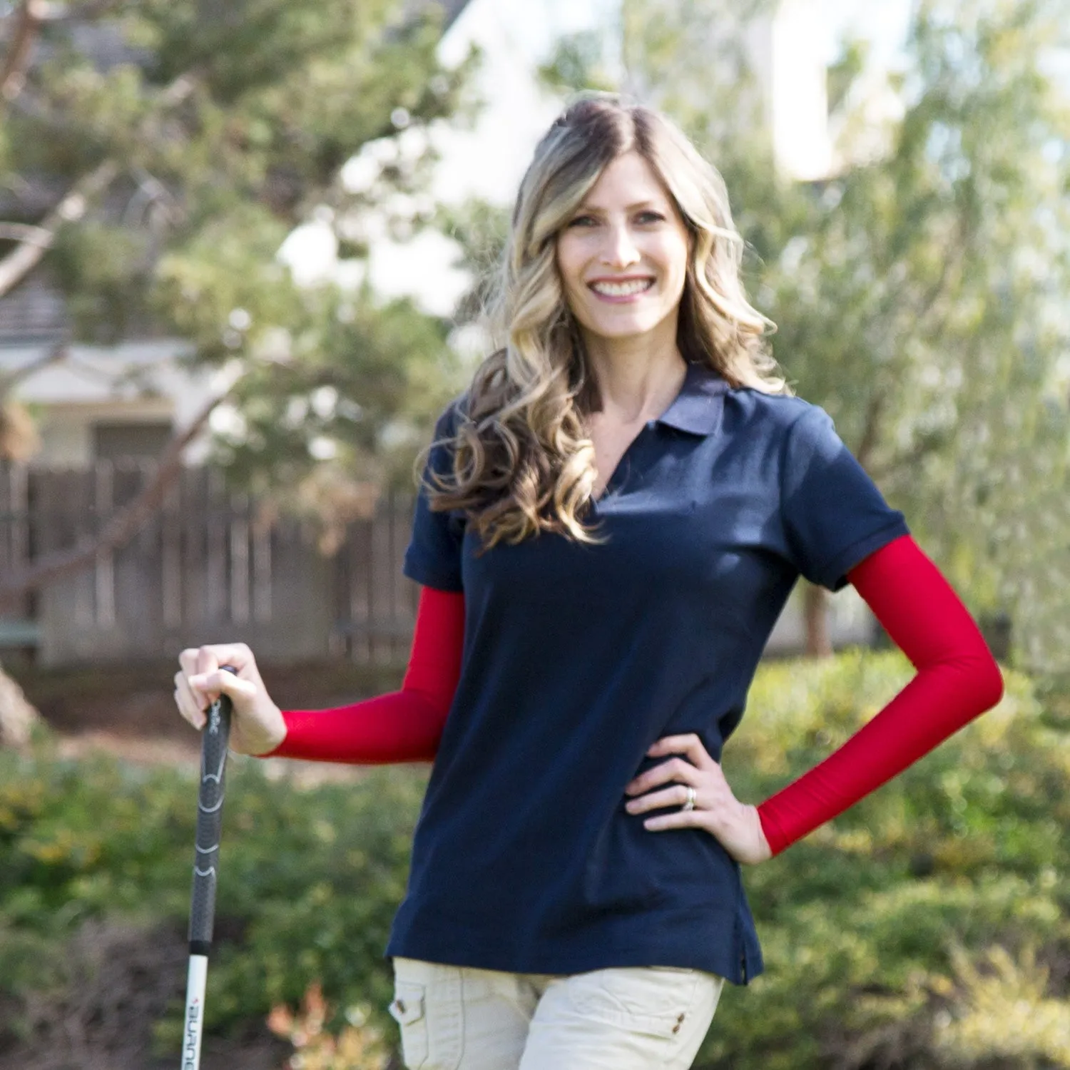 Snake Grey Sun Blocking Golf Arm Sleeves
