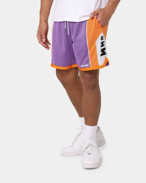 Starter Downtown Basketball Shorts Purple