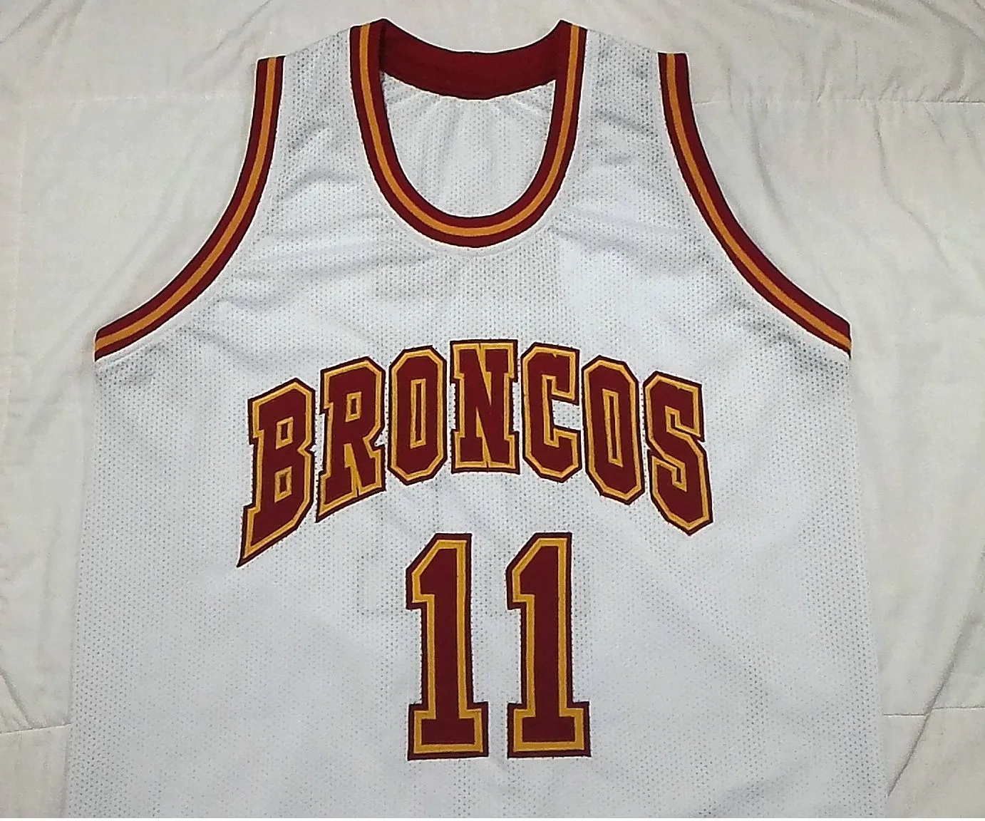 Steve Nash Santa Clara Broncos College Basketball Throwback Jersey