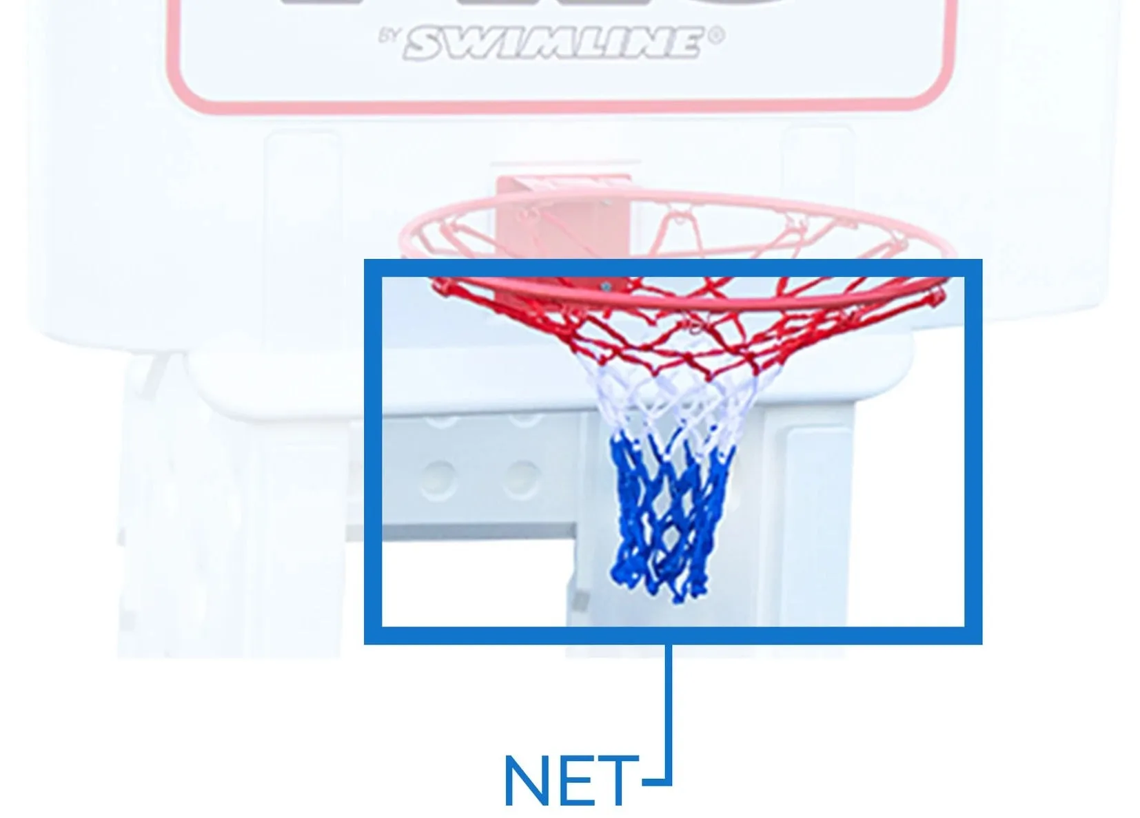 Swimline Cool Jam Pro Poolside Basketball Game