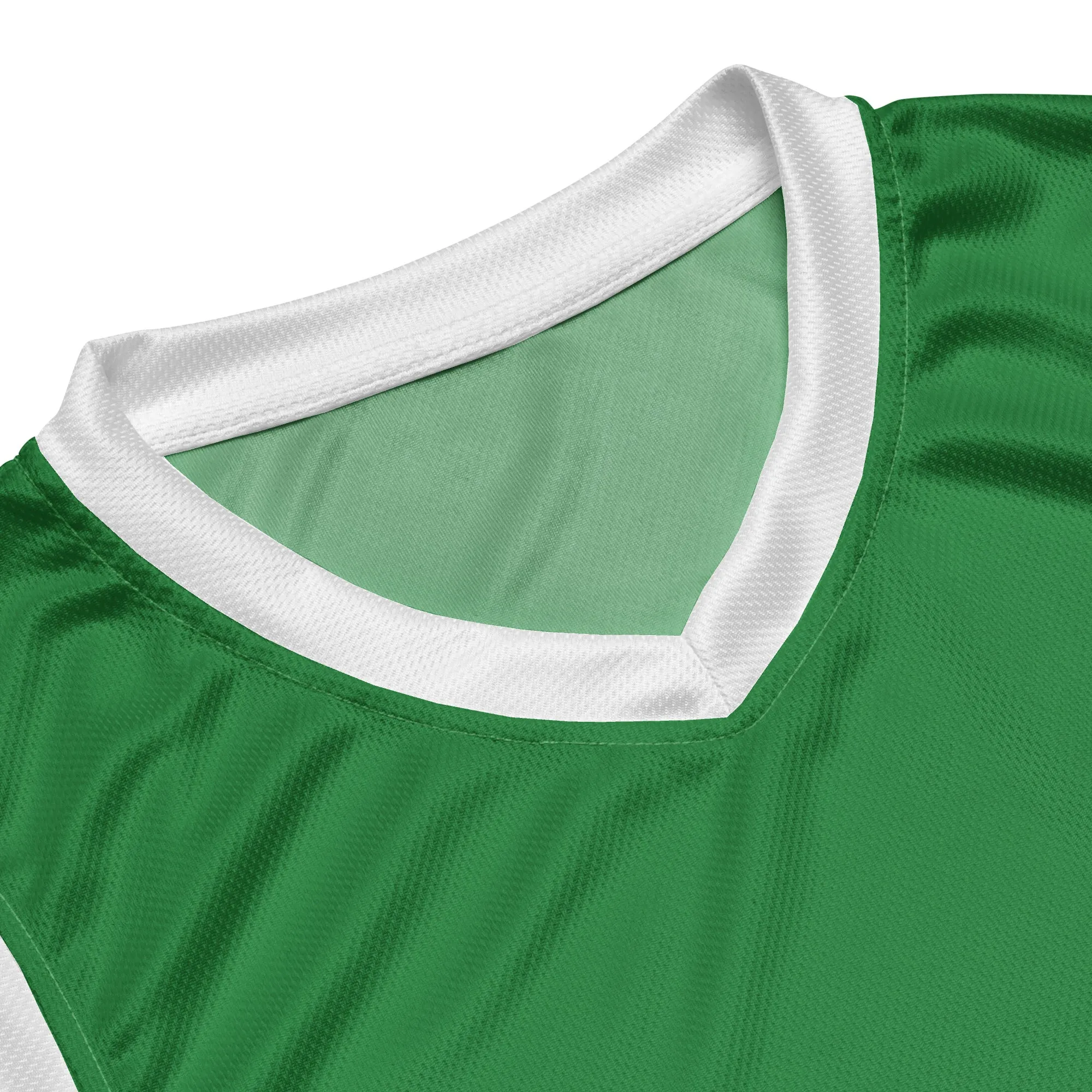 Thor Basketball Vest #4 | Green & White | Unisex