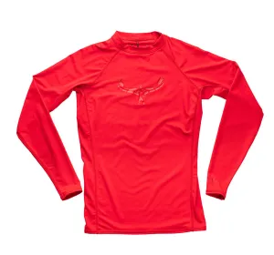 TKS Surf Rashguard - Red LS