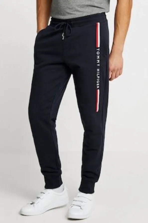 Tommy Hilfiger Basic Logo-Accented Sweatpants