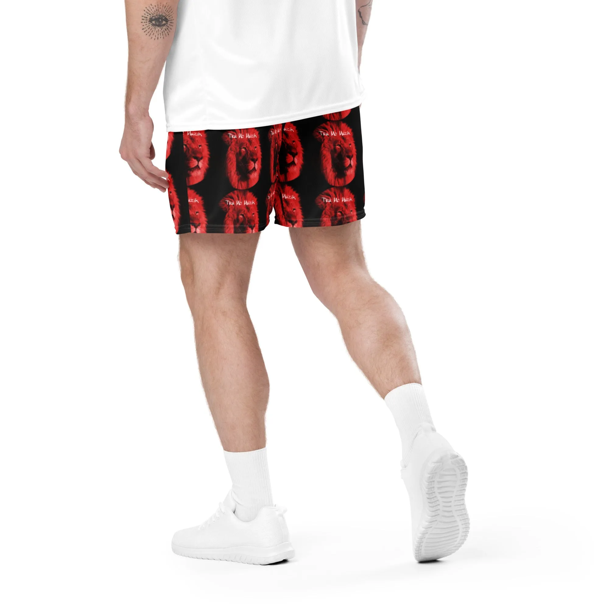 TRU MC MUZIK Unisex mesh shorts