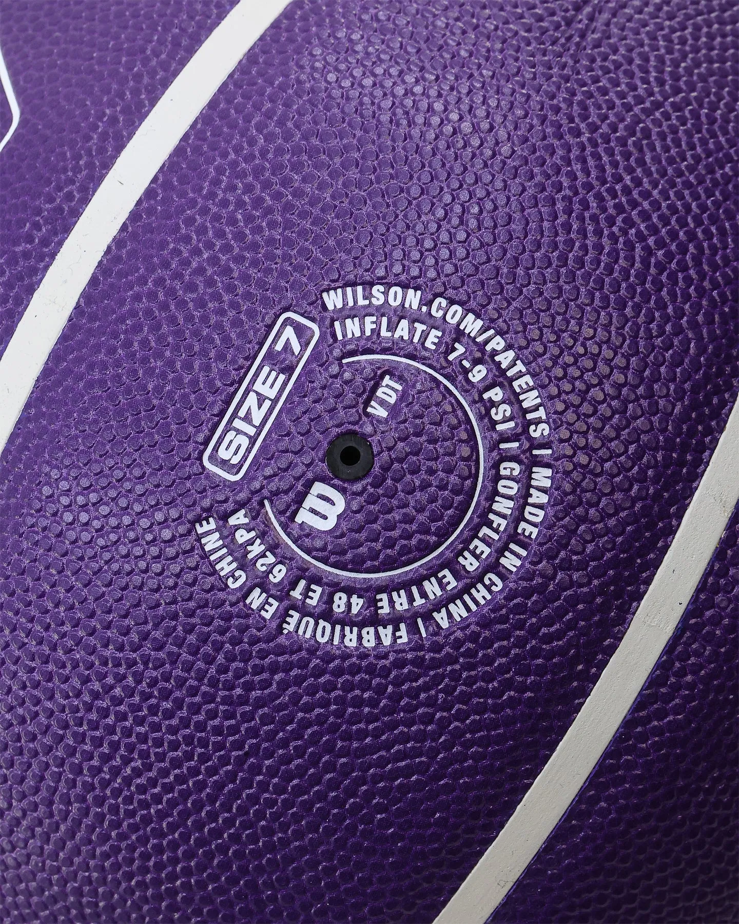 Wilson Los Angeles Lakers City Collector Basketball Yellow