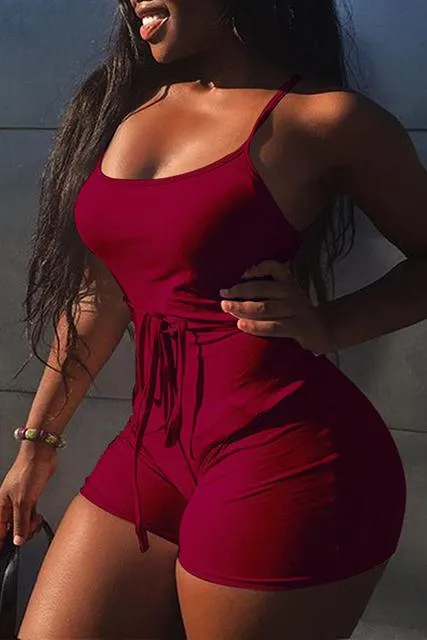 Women's Sports Yoga Jumpsuit Tank Top Sleeveless Leggings Pants Jumpsuit