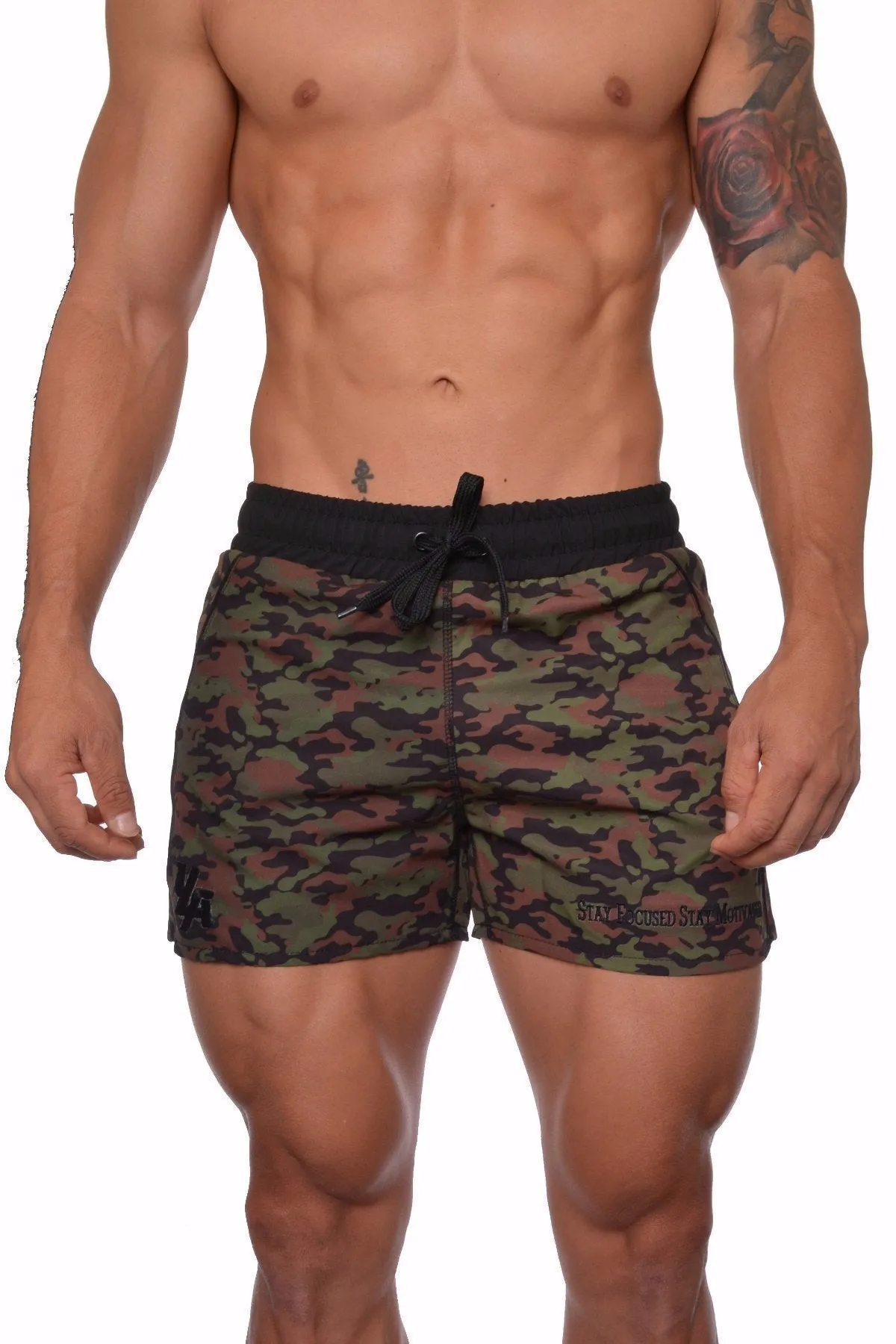 YoungLA Bodybuilding Lift Shorts MultiColors 101
